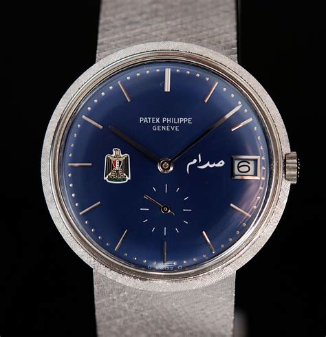 saddam hussein patek philippe watch